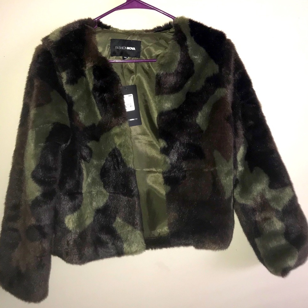 Faux Fur Coat by Fashion Nova